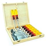 Irwin Marples mar373s8 Splitproof B / E Chisel ( Set of 8 ) by Irwin