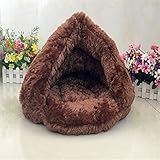 Dagly（TM）ウォームペットの犬猫の子犬スリーピングハウスベッドマット洞窟パ??ッド冬の巣クッション