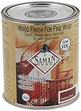 SamaN SAM-306-1L 1-Quart Interior Stain for Fine Wood for Seal, Stain and Varnish, Brazilian Cherry 