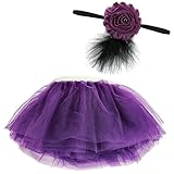 (フィーショー)FEESHOW ベビーちゃん 花神　花の子コスチューム　プリンセス　お嬢様風　チュウチュスカート＋ヘアバンドセット　セレモニードレス　着ぐるみ　お食い初め　記念撮影　出産祝いギフト　プ