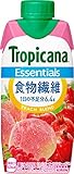 キリン トロピカーナ エッセンシャルズ 食物繊維 330ml紙パック ×12本入