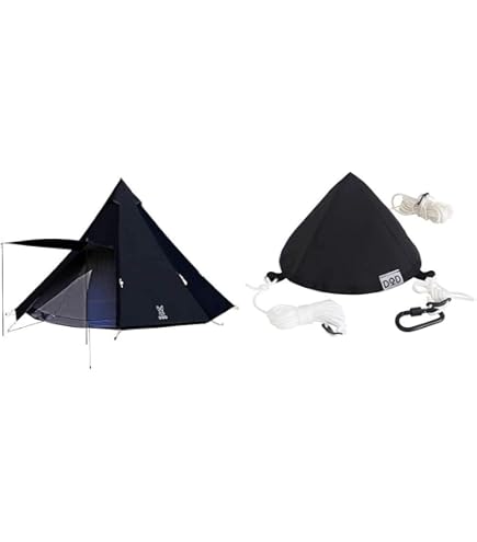 Amazon.co.jp: DOD(ディーオーディー) ワンポールテントL 8人用 【収納