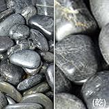 マツモト産業 洋風砂利 クリスタルストーン ブラック(15kg)(10袋セット) 小