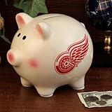 NHL Detroit Red Wingsチームセラミック貯金箱