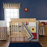 Elephant Parade 4 Piece Baby Crib Bedding Set with Bumper by Trend Lab by Trend Lab [並行輸入品]