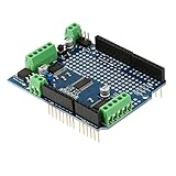 Lovoski 　 Arduino 対応　3.2 A DC 　ステッパーモーター　マシンドライバーモジュール 　サーボシールドV2
