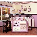 GEENNY Boutique Crib Bedding Set, Baby Girl Artist, 13 Piece by GEENNY Baby [並行輸入品]