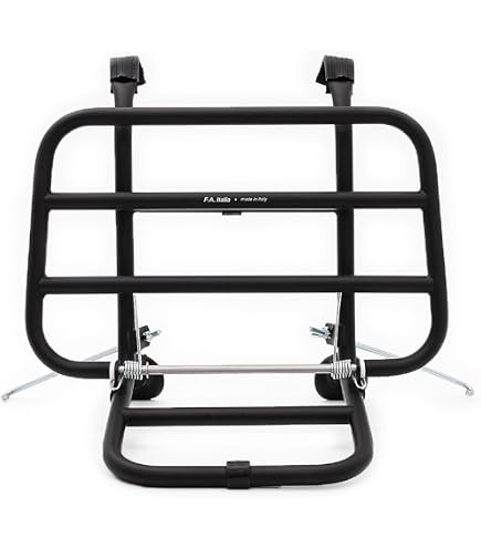 Amazon | FACO フロントキャリア メッキ Vespa, LML | キャリア | 車