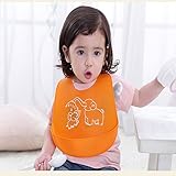 Quner よだれ掛け　ベビー　赤ちゃん　幼児　エプロン　ビブ　可愛い　シリコン製　食事　片付け