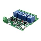 ILS - USB 5V Or DC 7V-32V DIY 4 Channel Jog Inching Self-locking WIFI Wireless Smart Home Switch APP