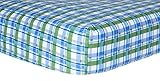 Trend Lab Crib Sheet, Blue Plaid by Trend Lab [並行輸入品]