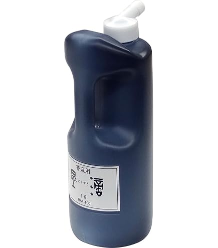 Amazon | 墨運堂 墨汁 墨の精 練習用 1L 12206 | 筆ペン | 文房具