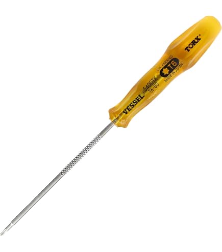 (未使用･未開封品)ベッセル(VESSEL) パワーグリップ トルクスドライバー いじり止め TORX T27H×120mm B-5400TX Amazon | ベッセル(VESSEL) パワーグリップ トルクスドライバー いじり