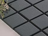美濃焼モザイクタイル 45mm角 マットモスグリーン HC45-284
