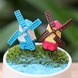 Generic hotsale Mini windmill animals Ornaments fairy miniature garden gnome moss desktop bottle gar