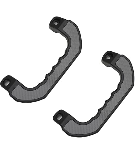 Amazon | 200系 ハイエース 対応 アシストグリップ アルミ製 ブラック