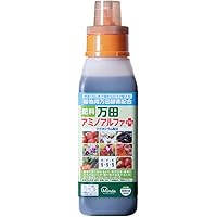 万田アミノアルファ プラス 500ml 植物用 万田酵素 配合 肥料 液体肥料 液肥 植物 栄養剤 500ml
