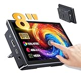 Mayfee! 8 インチ タッチ モニター、FHD 1280×800 60hz リフレッシュ レート IPS ディスプレイ R PI4B/3B+/3B/2/1B+/Zero は Windows 10/8/7 をサポート (8“ 1280*800)
