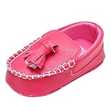 hibote 冬　ベビー　プレウォーカー　ソフト　レザー　モカシン　タッセル　シューズ