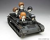 プラッツ ガールズ&パンツァー IV号戦車D型 あんこうチーム プチあんこうチーム付き 1/35スケール プラモデル