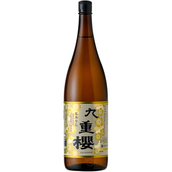 Amazon.co.jp: 本みりん 九重櫻 500ml 2本 九重味淋 みりん 味醂
