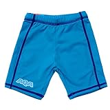 AQA キッズ用ラッシュパンツ水着 sw1809 90cm ブルー