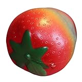 Merssavo ジャンボストレスストレッチストレッチスクワイズストロベリークリーム香り遅い立ち上がるおもちゃ