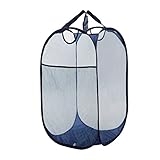ランドリーバスケット折りたたみ 洗濯用かご脱衣かご ポップアップ メッシュバスケット洗濯バスケット大容量携帯易い衣服入れ通気性強いストレージハンパー