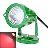 Lixada 6W 85-265V AC IP65 アルミLED 芝生 スポットライトランプ ハイパワー RGB 池、パス、ガーデン、庭、屋外用 【CE RoHS認証】