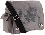 Kalencom Diaper Bag, Screened Gray Fleur De Lis by Kalencom [並行輸入品]