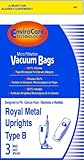 Generic Paper Bag for Royal, Type B Uprt Micro ENV 3pk