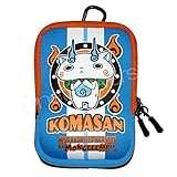 妖怪ウォッチ 『カラビナ付スクエアポーチＬ・コマさん』NEW NINTENDO 3DS LL 収納可