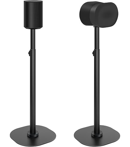 Amazon | PEGZONE 27インチ~42インチ 高さ調節可能 スピーカースタンド