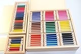 色板第1、2、3の箱セット - モンテッソーリ感覚教育 Montehippo.com