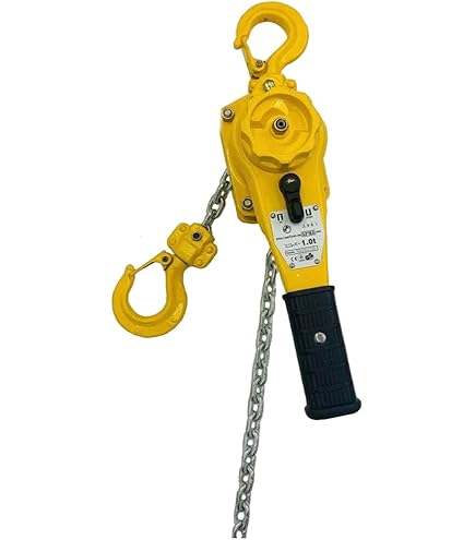 チェーンブロック 1ton 1t 1000kg 1トン 手動式 荷締機 Amazon.co.jp: レバーホイスト1000kg 1.0ton 1t チェーン1.5m