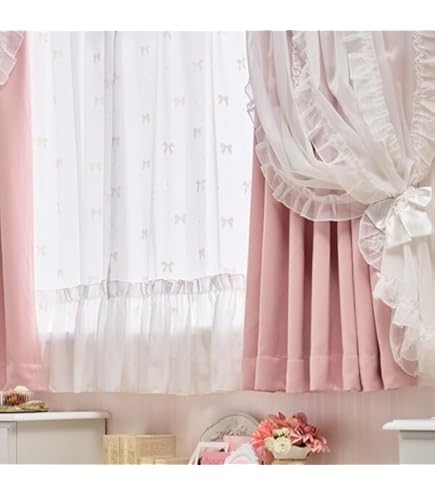 ★限定‪☆最終価格★未使用に近い♡ロマンティックプリンセス♡フリルレースカーテン ☆限定‪☆最終価格☆未使用に近い♡ロマンティックプリンセス‬