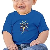 リンゴ ベビーＴシャツ天才は1%のひらめきと99%の汗 名言 キッズＴシャツ RoyalBlue 24 Months