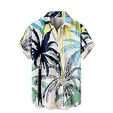 シャツ メンズ 半袖 Kukoyo アロハシャツ 柄シャツ ハワイアンシャツ ワイシャツ 半袖 花柄 shirt 和柄 ビーチシャツ 通気