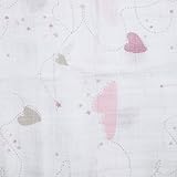 エイデンアンドアネイ / Aden+Anais おくるみ 1枚売り swaddling wrap(,種類：heart / lovely) [並行輸入品]