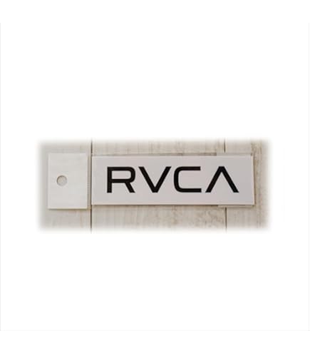 Amazon.co.jp: RVCA(ルーカ) 品番:R00-S04 カッティングステッカ－ BLK