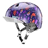 (バーン) bern ヘルメット キッズ ニーナ Nina Zip Mold サテンパープルジャングル XS-S