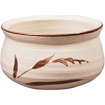 Amazon.co.jp: 五陶(Goto) 水指 白 サイズ:直径13.1x高さ15cm