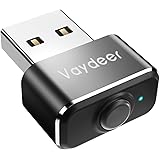 VAYDEER スーパーミニ 金属製 マウスジグラー USB ポート マウスムーバー Mouse Jiggler マウス エミュレータ マウス 自動 動かす ON/OFFスイッチ付き マルチトラックのサポート ドライバ不要 プラグアンドプレイ