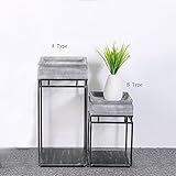 ヨーロッパスタイルの屋内フラワースタンド鍛鉄床単純なバルコニーフラワーラック多目的ラック (Size : A Type)