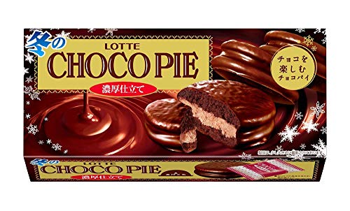 ロッテ 冬のチョコパイ(濃厚仕立て) 6個×5個