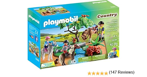 playmobil country horseback ride