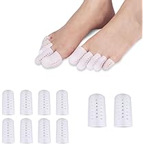 Amazon.co.jp: シリコン 足指サック指サック足指 キャップ