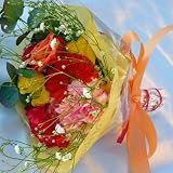 150【お祝い 誕生日 ギフト】【花束】ミニ花束・・ビタミンカラーミックス