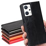 Oppo Reno7 A / Reno9 A ケース 手帳型 【 マグネット無し 】 耐衝撃 カードケース Reno9A Reno7A ケース カバー ネノ 7A 9A OPG04 au A201OP CPH2353 SIMフリー ワイモバイル 楽天モバイル 全対応 Reno 7A 9A ケース おっぽ oppo ネノ7A ネノ9A カバー OPPOreno7a OPPOreno9a ネノ7 A ネノ9 A オッポ Reno7A OPG04 スマホケース 手帳型 カバー case 適用 【iCoverCase】 マグネットなし スタンド機能 光沢加工 牛革 レザー 財布型 カード入れ ブラック