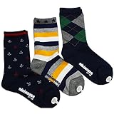 ミキハウス(mikihouse) ３Ｐソックスパック 靴下 (17-19ｃｍ, キッズクルー-マルチ(87))